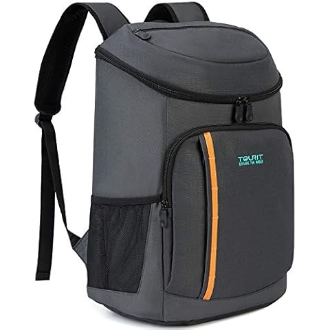 TOURIT Cooler Backpack 30 Cans Lightweight Insulated Backpack Cooler Leak-Proof Soft Cooler Bag Large Capacity for Men Women to Picnics, Camping, Hiking, Beach, Park or Day Trips Cover