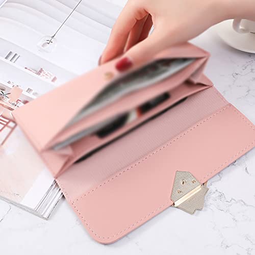 Purses for Women Ladies Simple Solid Color Multi-Card Coin Purse Ultra-Thin Clutch Bag Wallet Purses and Handbags Designer4