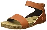 zapatos artesanales mexicanos Forro transpirable Art Creta, Sandalias Planas Mujer, Cuero, 38 EU