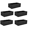 Vilt Planter Bags Het planten groeien Outdoor Rectangle Plant Stof Pot Planten Container voor Ourdoor Garden Het planten…
