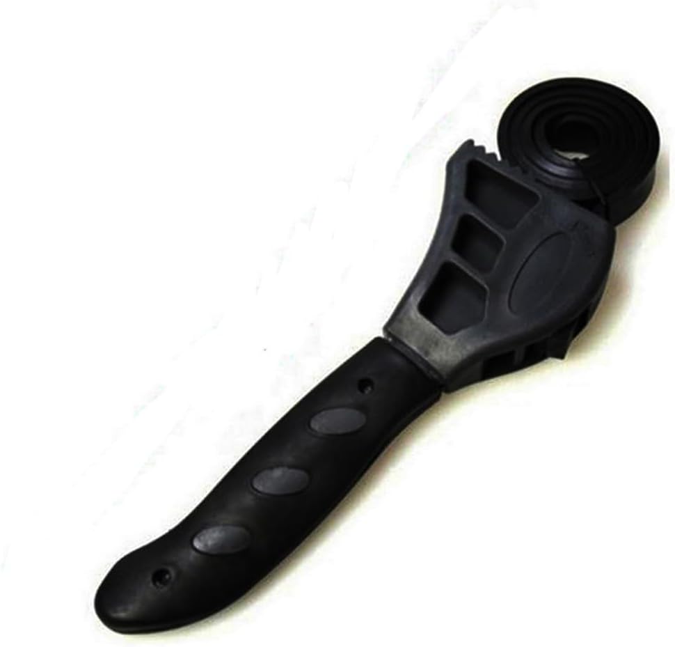 50cm Pipeline Wrench RubberStrap Wrench Belt Wrench Adjustable Bottle Opener Auto Oil Filter Car Repair Spanner Hand Tools