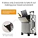 AIWEINY Zipperless Luggage, 22x14x9 Aviation Certified, Polycarbonate Aluminum Hardshell, Expandable Carry-On Luggage with Spinner Wheels, Hardshell Luggage, 20 Inch Cabin