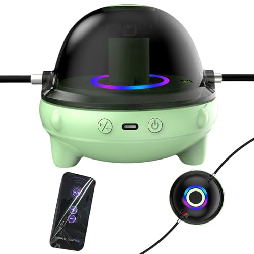 Máquina eléctrica de cuerda de saltar automática con control remoto y pantalla digital