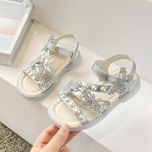 Girls Toddler Big Kids Summer Bow Fashion Shoes Sandals Soccer Slide Sandals4