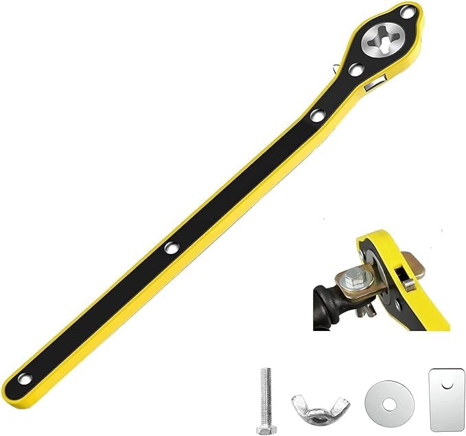 TONSYL Heavy Duty Universal Car Jack Ratchet Fixed Square Wrench|360 Forward And Reverse Knob Labor-Saving Design|Scissor Jack Lift Speed Handle Tool|Jack Lug Handle Tool|Tire Wheel Jack Wrench (B0CQX2Q9SH) Amazon Price History, Amazon Price Tracker
