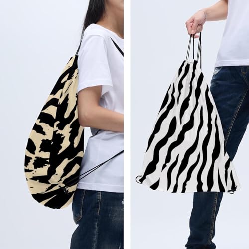 Sac à cordon de serrage lot de 2 sacs de sport étanches pliables homme femme - 6