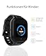XPLORA XGO 3 - wasserdichte Telefon Uhr für Kinder - 4G, Anrufe, Nachrichten, Schulmodus, SOS-Funktion, GPS, Kamera und Schrittzähler - 2 Jahre Garantie (SCHWARZ)