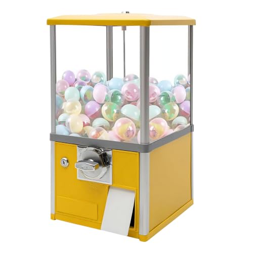 Máquina gacha comercial de monedas, dispensador mecánico compacto con 200 cápsulas