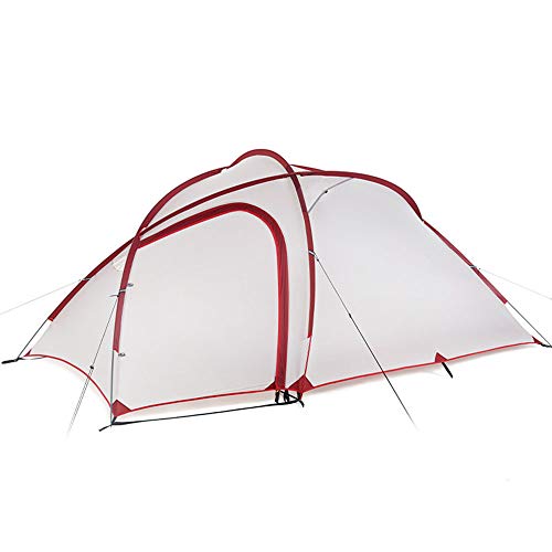 SHEHUIREN 4 Persona Cúpula Tienda De Campaña Doble Capa Impermeable Completa Tienda De La Familia De Vacaciones Fácil De Configurar para El Aire Libre Senderismo Pesca Viajar Beach Alquiler
