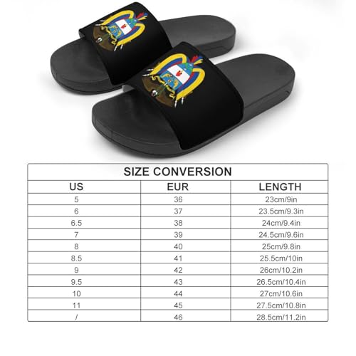 Coat of Arms of Colombia House Sandals Non-Slip Bathroom Slippers Beach Summer Shoes for Men Women2