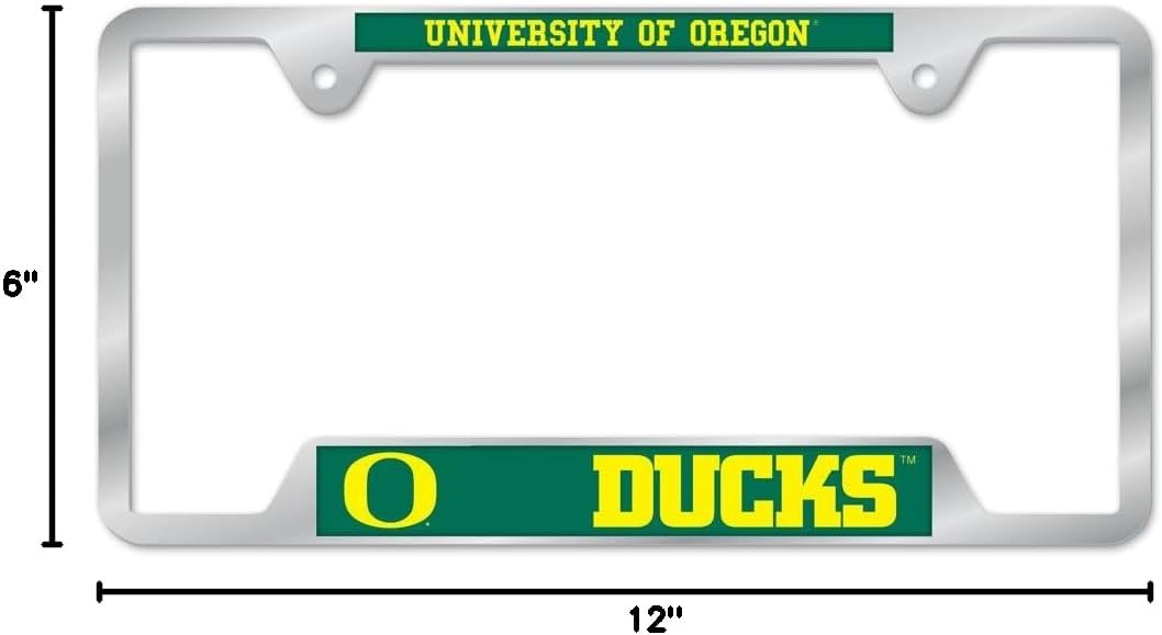 NCAA Metal License Plate Frame