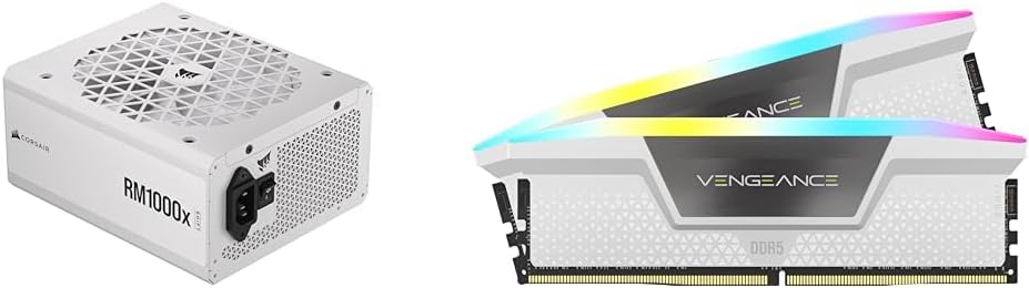 セット買い】CORSAIR RM1000x Shift White PC電源ユニット 1000W PCIe5