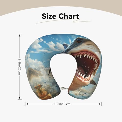 Almohada de viaje espuma viscoelástica 30 cm x 25 cm miniatura 5