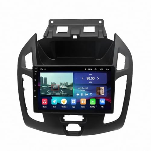 Radio coche para Ford Transit Connect con pantalla táctil e integración de comandos al volante