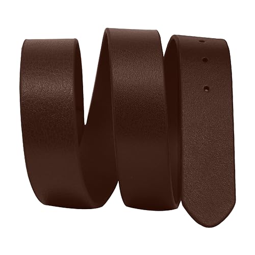 First Mfg Co – Men’s Classic Pure Leather 1 1/2" Wide Belt for Casual, Work, Formal Dress – Top Notch Material - Perfect Fit4