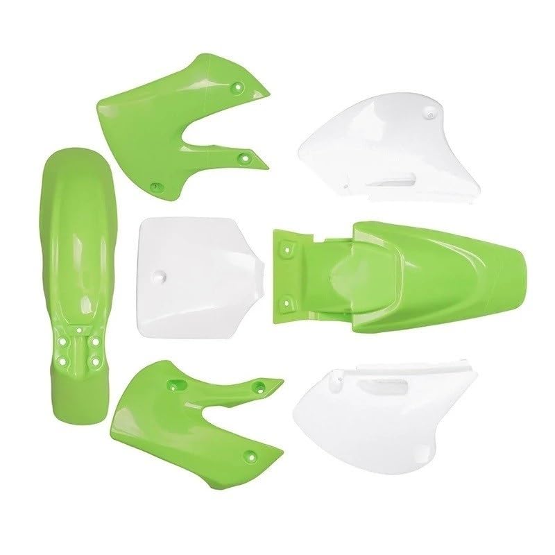 Moto dirt bike pit bike kit carenage plastique de remplacement exact au modèle KLX110