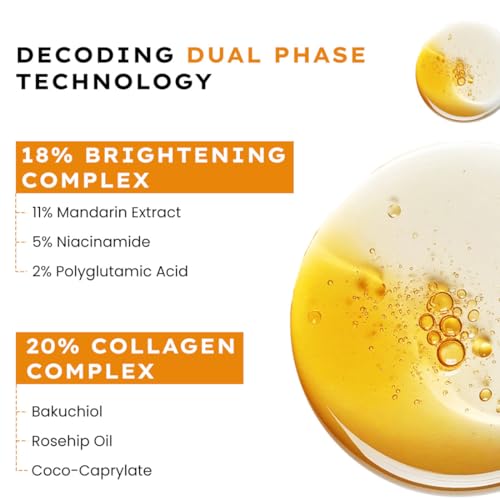 Image of Hyphen Double Brightening Cleanse & Treat Combo |10% Rice Water Face Wash & 18% Brightening & 20% Collagen Boost Face Serum | Brightens & Treats Pigmentation | All Skin Types (Pack of 2)