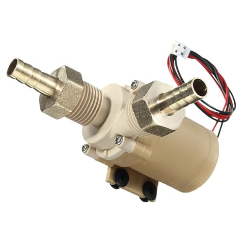 Zambuph Bomba de circulación de agua caliente 12 V resistente a la temperatura diseñada para condiciones óptimas en estanques peces. Bomba agua para estanques