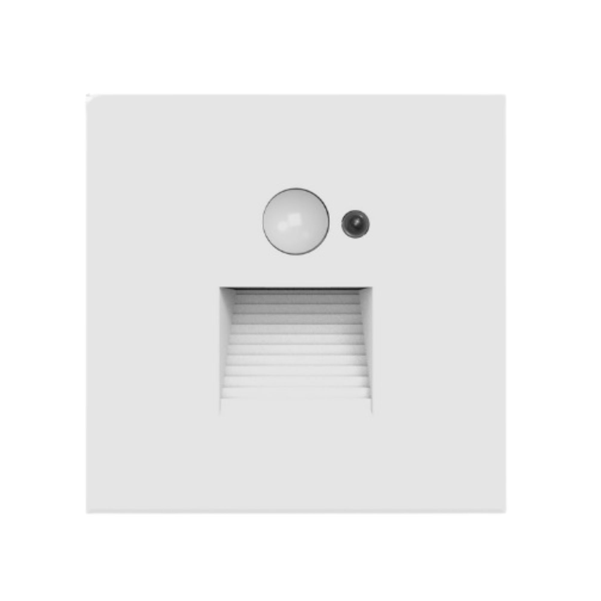 Treppenleuchte EASY 1,5 W 3000K warmweiß | weiß | Mit Sensor