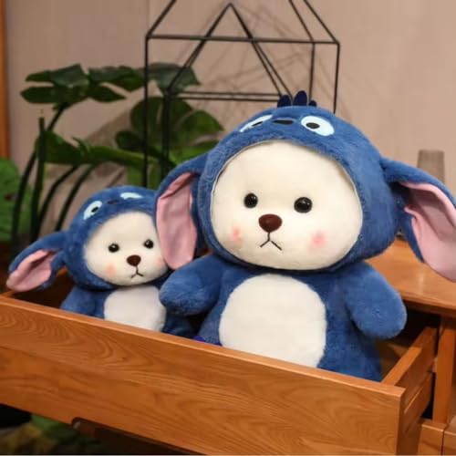 Image of ADORA Baby Plushies - 30 cm Blue Lovable Huggable Soft Toy, Big Size Plush Teddy Bear, Elegant Soft Plush Toy for Babies, Great Birthday Gift for Girls