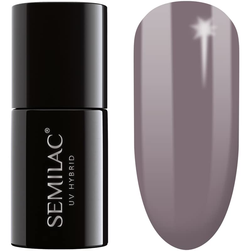 Semilac UV Nagellack 017 Grey 7ml