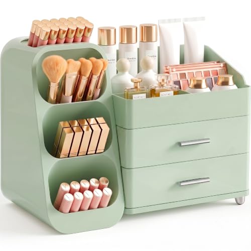 Makeup Organizer with Drawers for Vanity