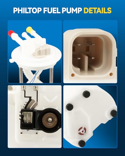 Image of PHILTOP Electric Fuel Pump Assembly FG0166, P76668R, SP6242M