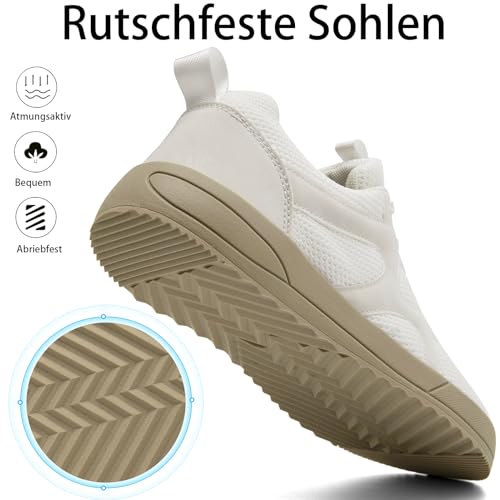 QIJGS Herren Trainers Sneaker Running LaufschuheSchuhe Turnschuhe Wanderschuhe Straßenlaufschuhe Tennisschuhe Athletic Leicht Fitnesss Jogging Walking – Bild 4