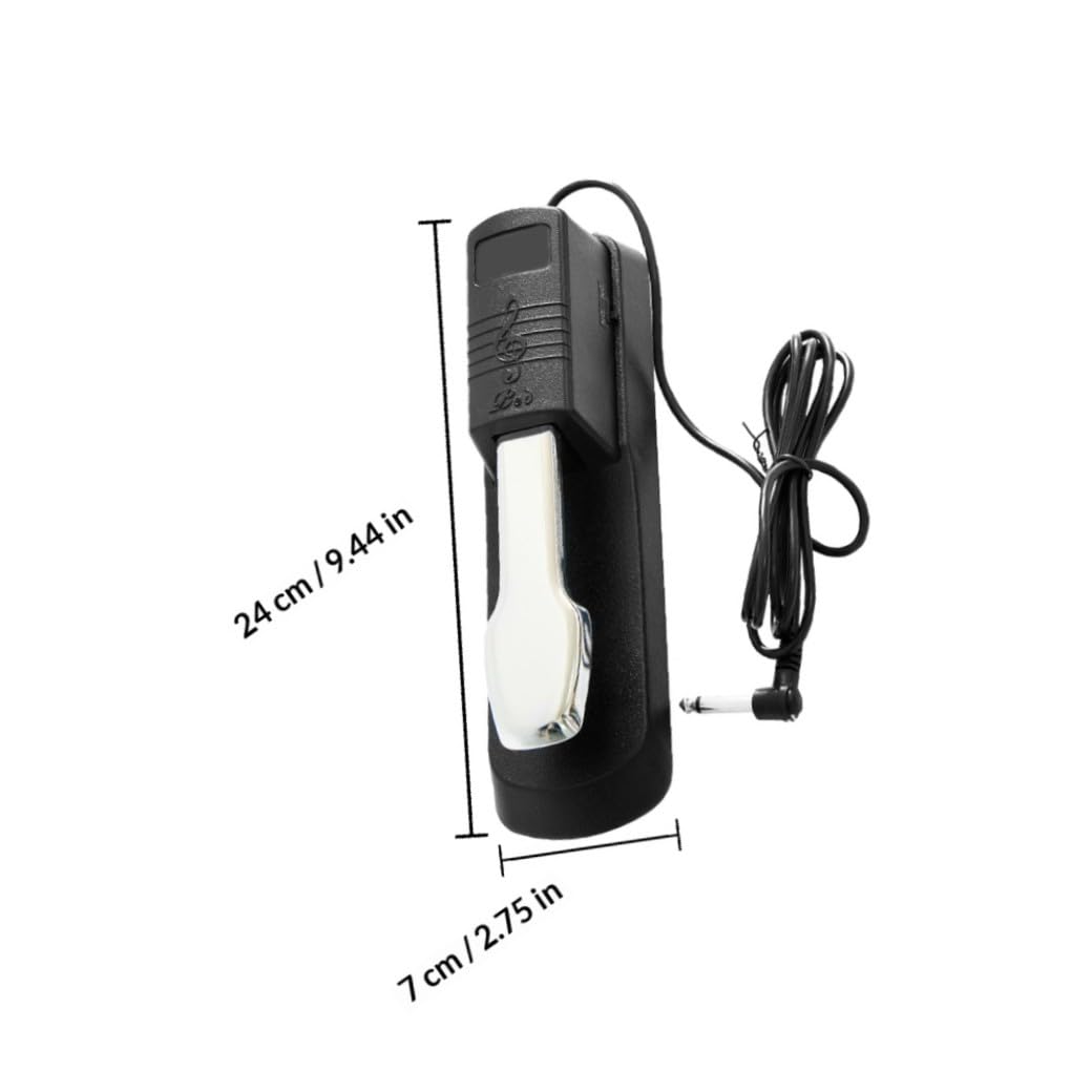 ERINGOGO Pedal De Para Piano Electrónico Base Antideslizante Compatible Teclados y Sintetizadores Accesorio y Práctico