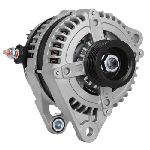 Image of New Alternator Compatible with Chrysler 2007 Aspen, Dodge 2007 Durango, 2007-2010 Nitro, 2009-2010 Ram 1500, Jeep 2007-2010 Liberty, 3.7L 4.7L, 11240 56029914A