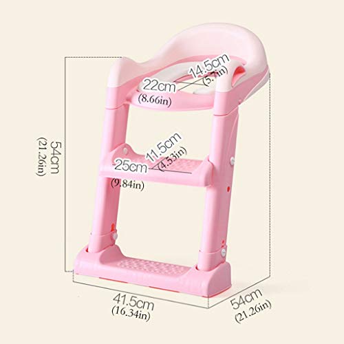 Potty Seat voor peuters Potty Training Toiletzitting met Stap Kruk Ladder for Kinderen Kind Toilet Toilet Ladder Stoel… - Afbeelding 3
