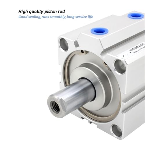 Vérin compact SDAD100 rigidité double tige anti-rotation course 5mm à 100mm