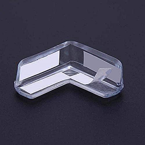 Baby Safety Proofing Silicone Corner & Edge Guard Protector for Furniture | Soft Cushion Strip Table Edges, Glass Tops, Walls Babyproof Bumper Set Sharp Corners, Home Safety, Child Protection