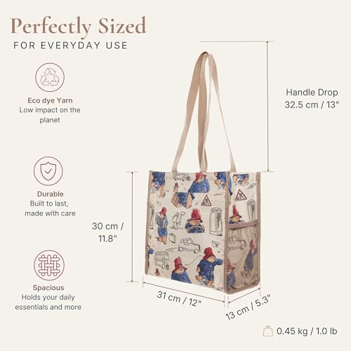 Bolso de hombro Signare Tapestry con diseño Paddington Bear miniatura 4