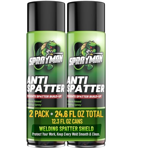 Sprayman Anti-Spatter Welding Spray 2x12.3 oz for TIG & MIG