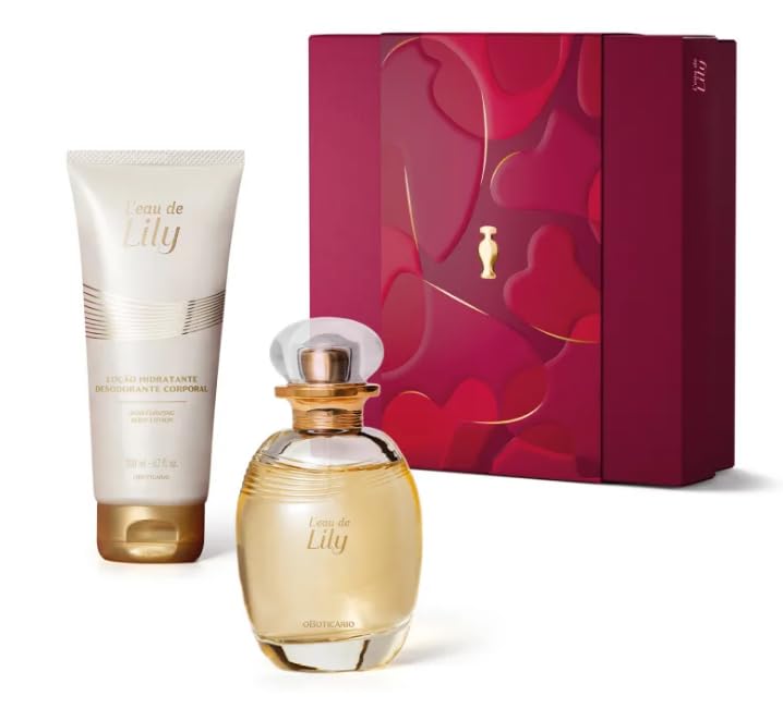 Kit Presente Dia dos Namorados L'eau de Lily (2 itens)