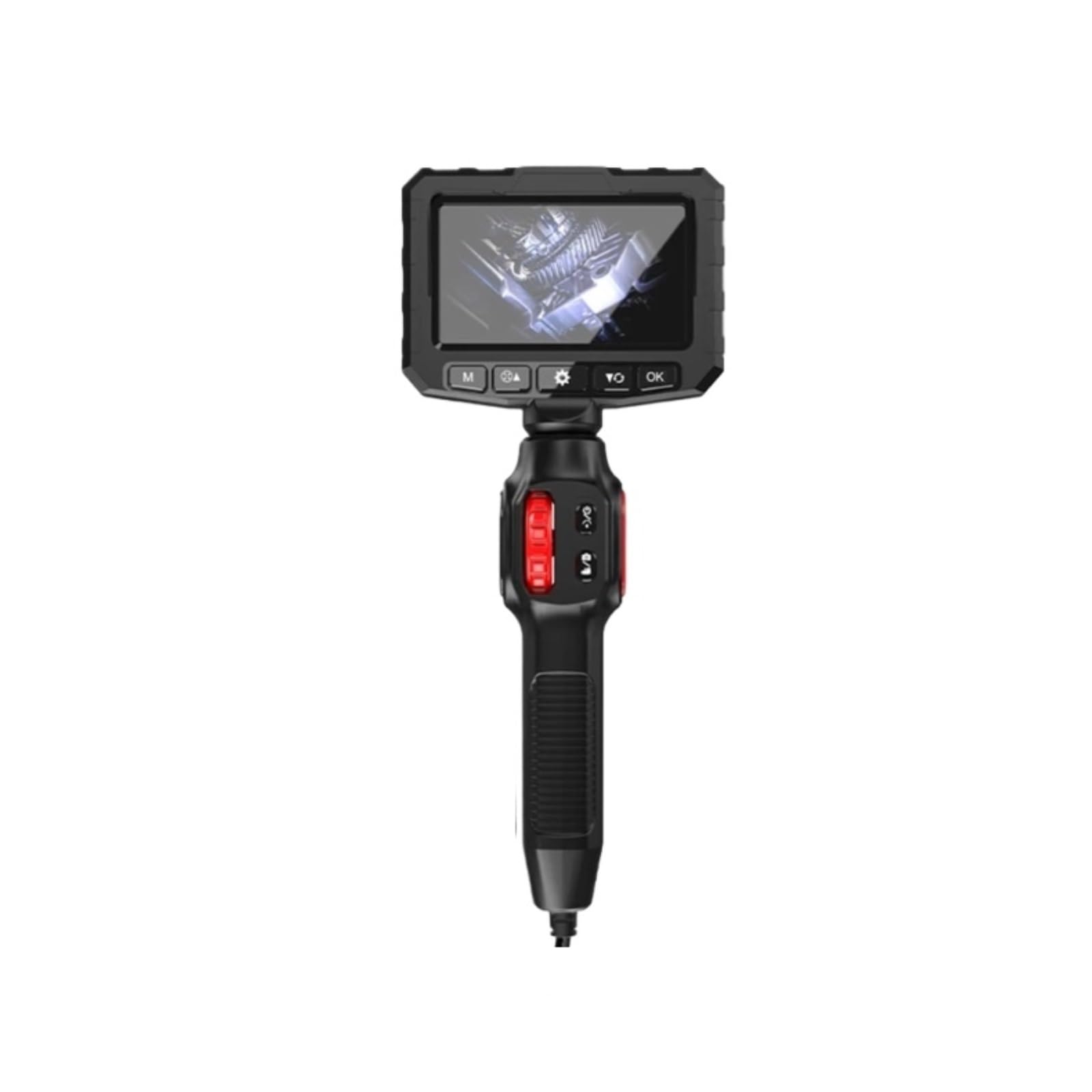 YNIYUJKL Camera, Industrial Endoscope With 360° Rotation, 4.3-Inch Display, Hd Camera, Mechanical Pipeline And Automobile Carbon Deposit Detection,For Wall Automotive Engine