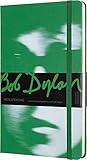 Moleskine Limited Edition Bob Dylan Notebook, Hard Cover, Large (5' x 8.25') Ruled/Lined, Emerald...