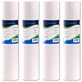 Flotronix 5 Micron 20 x 4.5 Whole House Sediment Filter Cartridge 20 inch Water Filter Replacement Compatible with DGD-5005-20, FP25B, AP810-2, SDC-45-2005 (4)