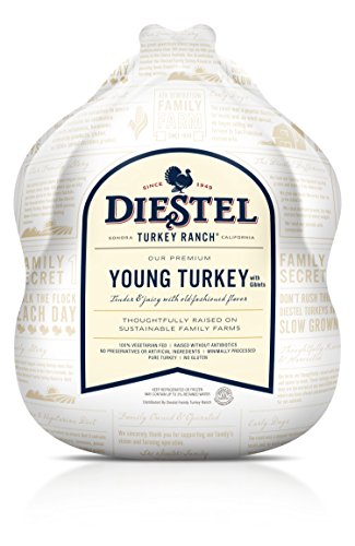 Diestel, Frozen Young Turkey, 10-12 lbs, No Antibiotics Ever