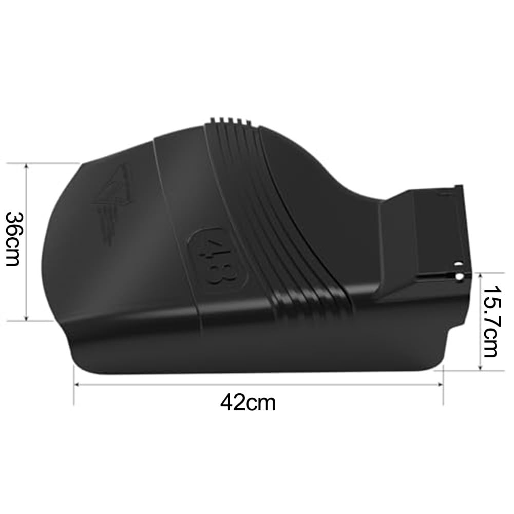 Canal deflector para cortacésped de 48 pulgadas de repuesto para Craftsman YTH2348 EZ4824 Z4822 Z4218 Z5426, 532180655