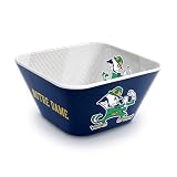 YouTheFan Officially-licensed NCAA Notre Dame Fighting Irish Small Snack Bowl - 100% Melamine, dishwasher...
