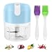 Mini Trita Aglio Tritatutto Elettrico , Robot da Cucina Multifunzione 250ML,Pressa-aglio Taglia Verdure Elettrico Senza Fili per La carne, Cipolla, Aglio, Chili