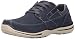 Skechers USA Men's Elected Fultone Lace-Up Oxford Sneaker, Navy, 10 D US