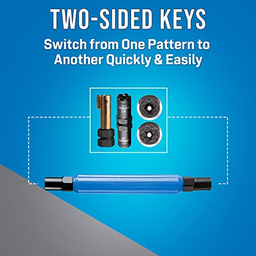 Jonard Tools SSK-950 Tools Can Wrench Kit with P Key & Star Key - Thumbnail 5