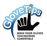 GloveTips 3-Piece Touchscreen Texting Glove Tips Complete Kit Works for iPhone iPad Android phones and all Touchscreen Devices