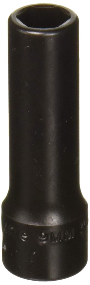 Williams JHW12M-609 3/8-Inch Drive 6 Point Deep Impact Socket, 9mm