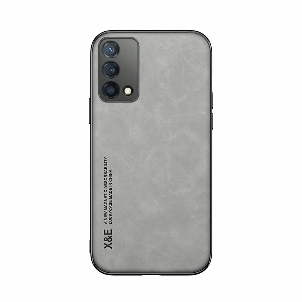 Kepuch Silklike Case for Oppo K9/Realme GT Master - Cover Bumper Built-in Metal Plate for Oppo K9/Realme GT Master - Gray Silklike-Gray