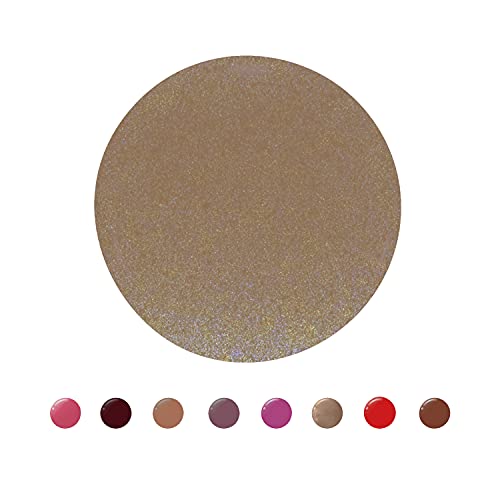 Image of Glossy Nail Lacquer (15ml) I High Shine, 7 Days Long Stay, Chip Resistant, Quick Drying Nail Colour I Vegan & Non-Alcoholic (Sparkling Rose)