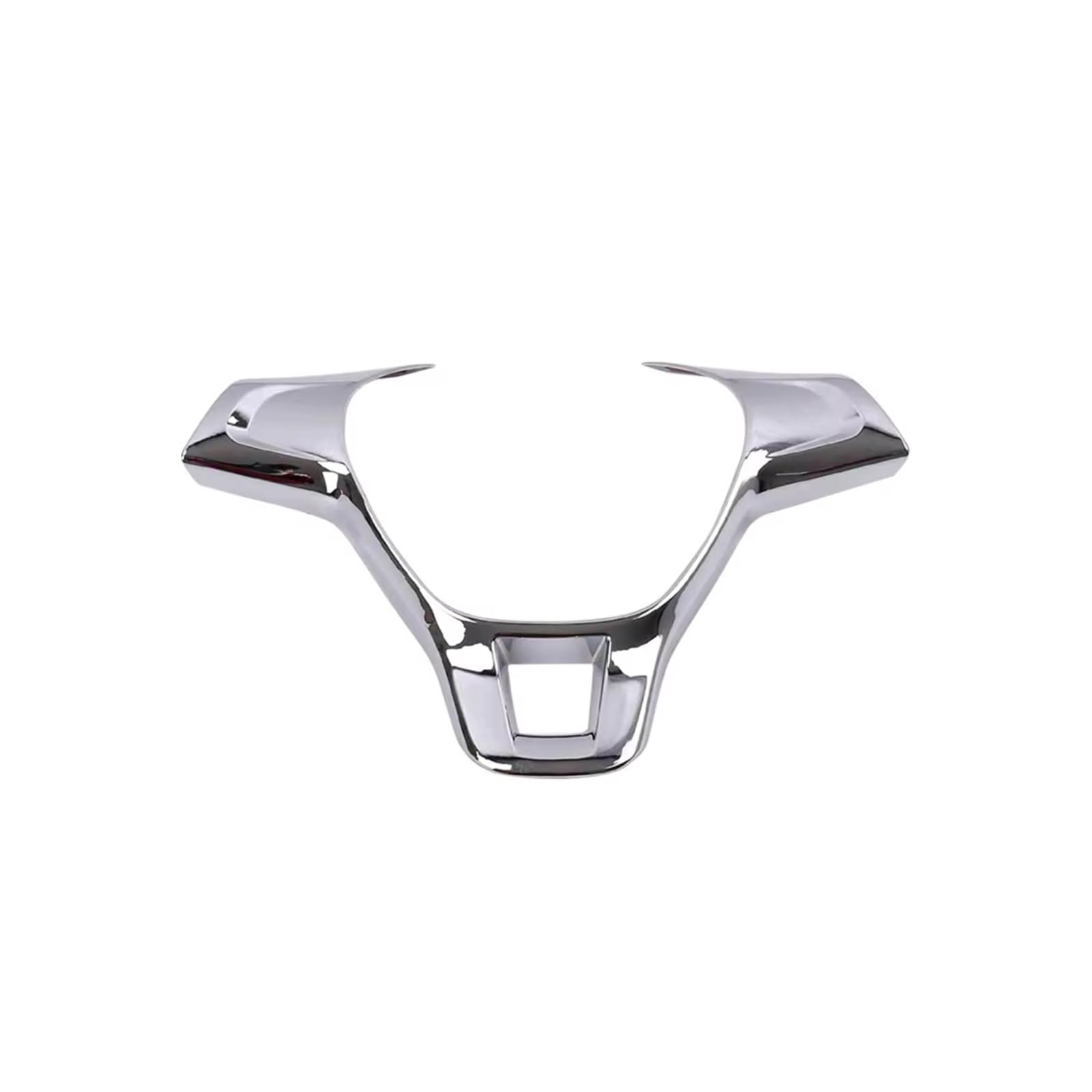 Car Interior Moulding Trim for VW for Golf 7 for GTI for MK7 for Polo 2014 2015 for Jetta Car Interior Steering Wheel Cover Trim Sticker Accessories(Bright Silver)